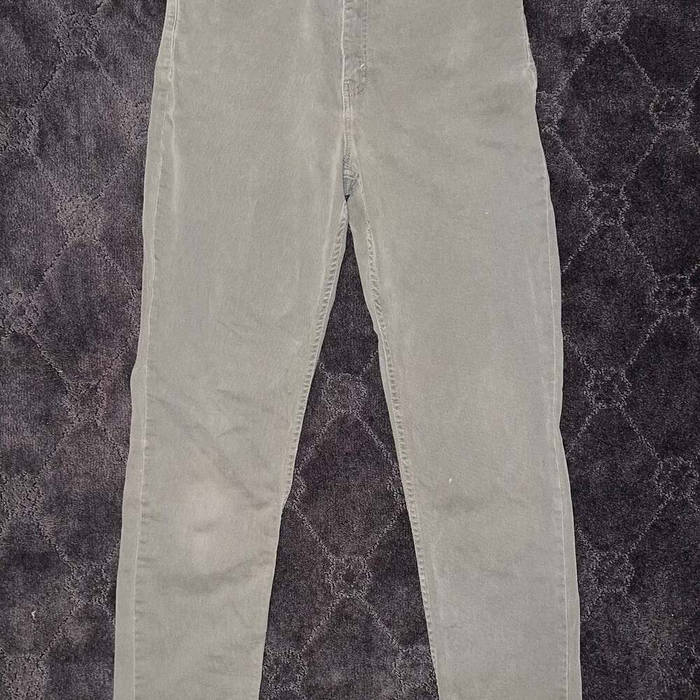Vintage Levis 512 Slim Fit Tapered Leg Size 8 Mis Green Fits 28x30